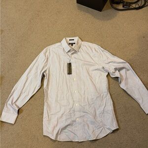 NWT Banana Republic Light Blue Dress Shirt size Large
